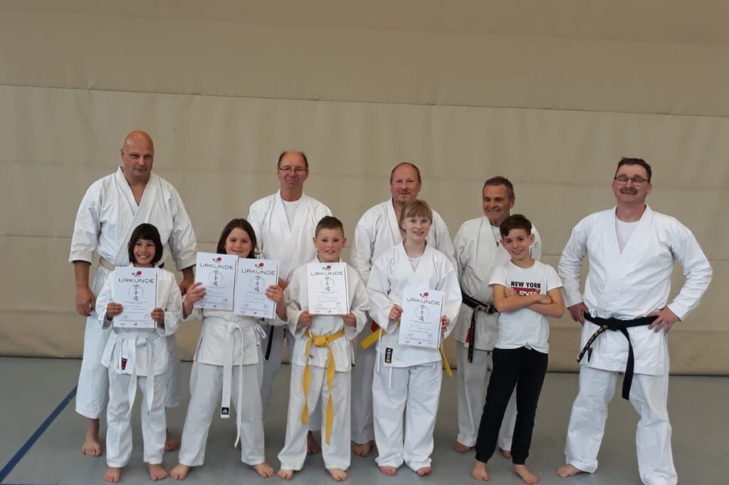 Karate Dojo Haustadt Saarland Kyu Prüfung 05.2022